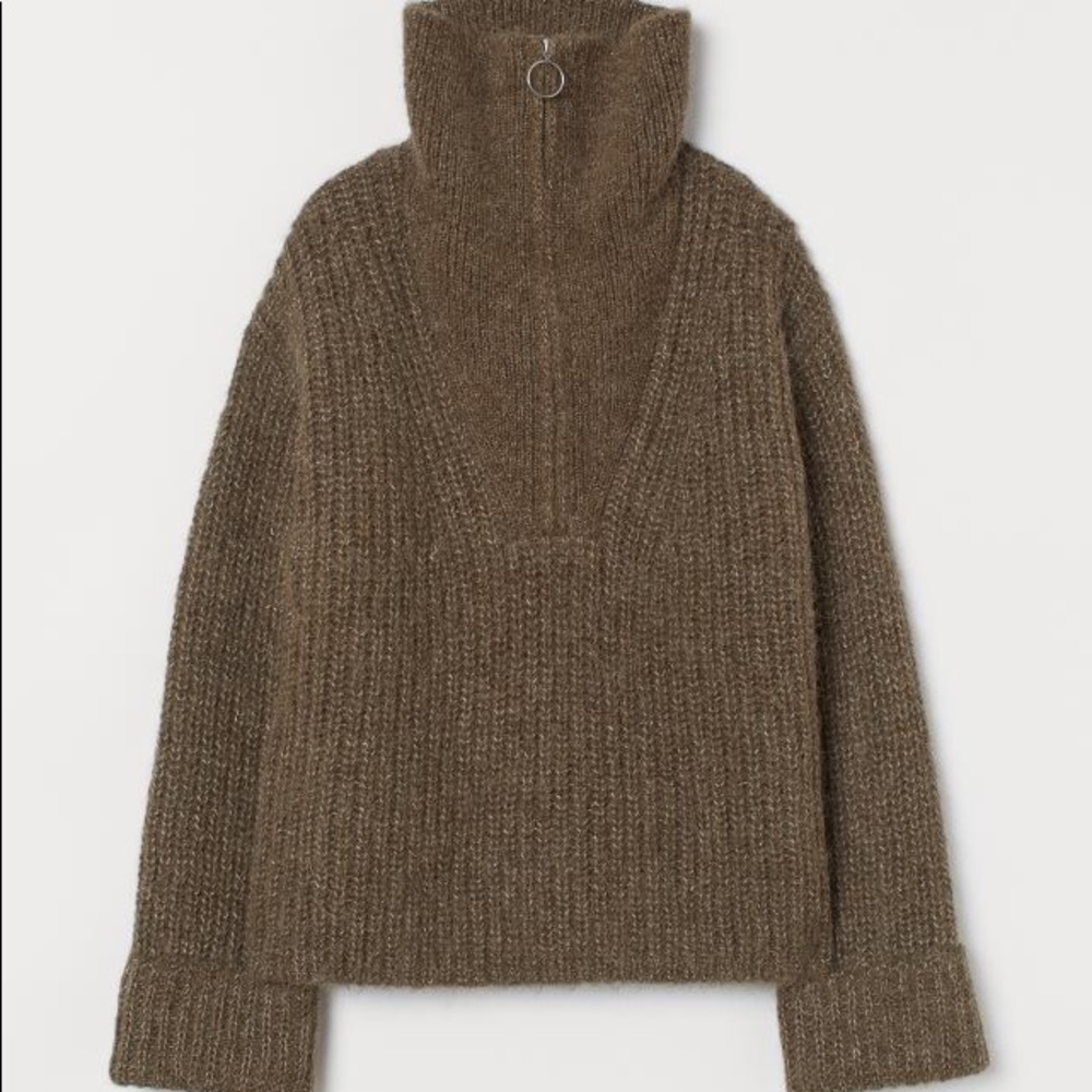 H&M Chunky-knit Wool Sweater